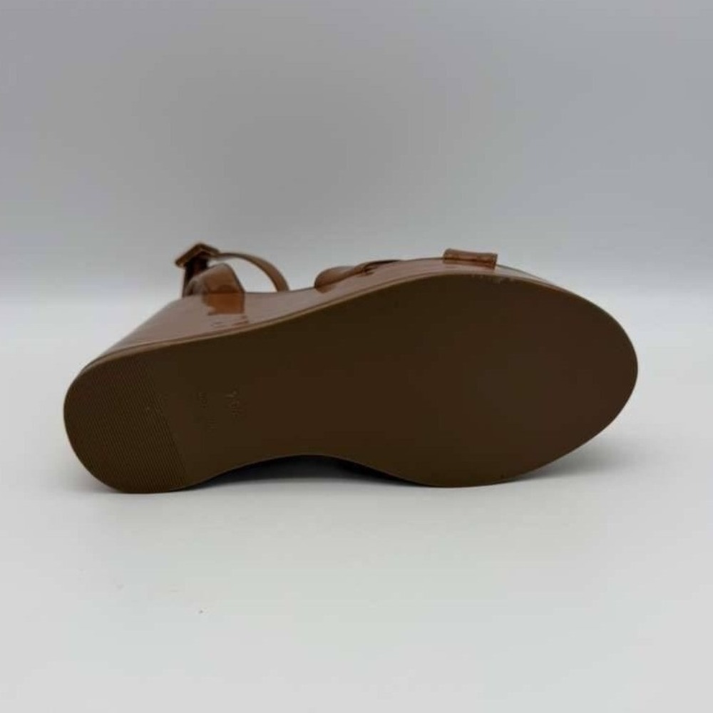 Steve Madden Pinnacle Sandals – Camel Patent – Size 7.5 – Brand New - Picture 6 of 13